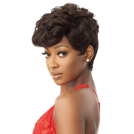 Outre Fab & Fly Unprocessed Human Hair Full Cap Wig - Lyra