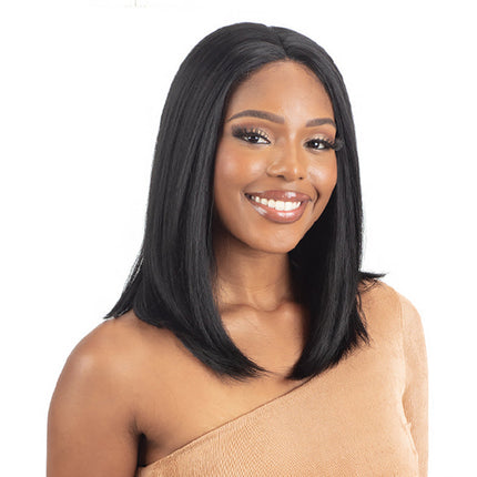 Shake N Go Legacy Human Hair Blend Hd Lace Front Wig - Faithful
