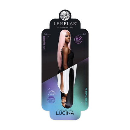 Sensationnel Lemelas Synthetic Hair Glueless Hd Lace Frontal Wig - Lucina