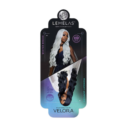 Sensationnel Lemelas Synthetic Hair Glueless Hd Lace Frontal Wig - Velora