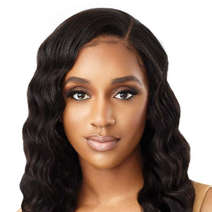Outre Mytresses Gold Label 100% Unprocessed Human Hair U Part Leave Out Wig - Hh Loose Deep 20