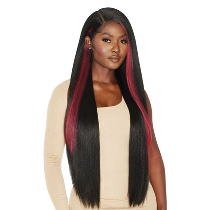 Outre Synthetic Melted Hairline Hd Lace Front Wig - Makeida