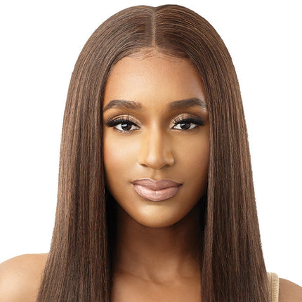 Outre 100% Human Hair Blend 13x6 Hand-tied 360 Lace Frontal Wig - Marisa