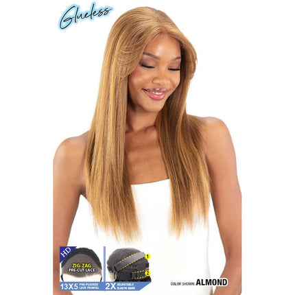 Shake N Go Masterclass Glueless 13x5 Pre-plucked Hd Lace Front Wig - Majestic