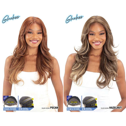 Shake N Go Masterclass Glueless 13x5 Pre-plucked Hd Lace Front Wig - Royal