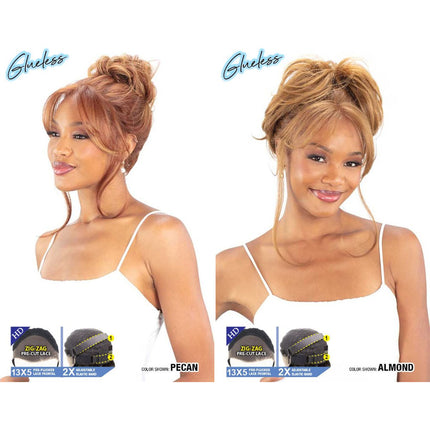 Shake N Go Masterclass Glueless 13x5 Pre-plucked Hd Lace Front Wig - Royal