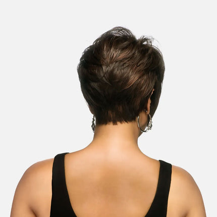 Moore-v - Vivica A Fox Synthetic Pure Stretch Cap Full Wig Short