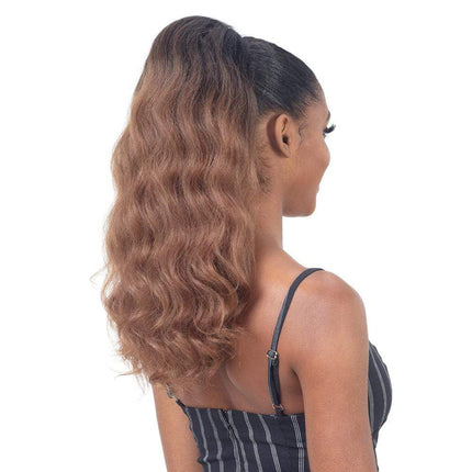Freetress Equal Natural Me Synthetic Ponytail - Natural Loose Wave