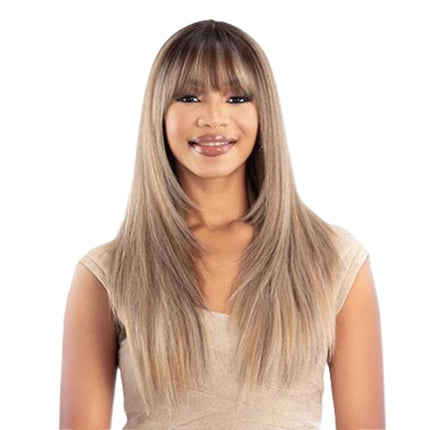 Shake-n-go Naturalace Synthetic Hd Crown Lace Part Wig - Kiah