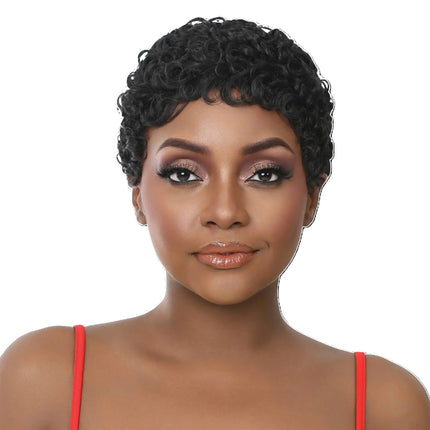 Nutique It's A Wig Premium Synthetic Glueless Lace Pixie Cut Wig- Alisson