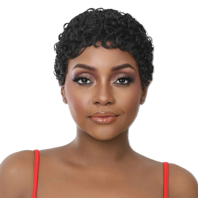 Nutique It's A Wig Premium Synthetic Glueless Lace Pixie Cut Wig- Alisson
