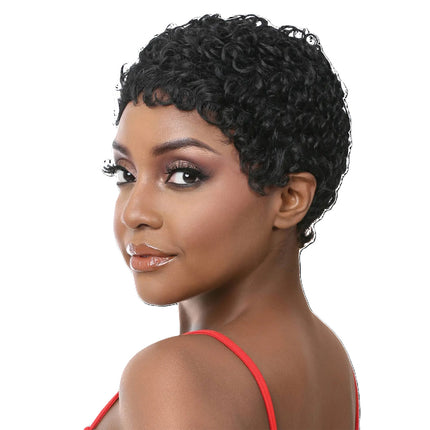 Nutique It's A Wig Premium Synthetic Glueless Lace Pixie Cut Wig- Alisson