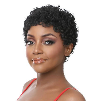 Nutique It's A Wig Premium Synthetic Glueless Lace Pixie Cut Wig- Alisson