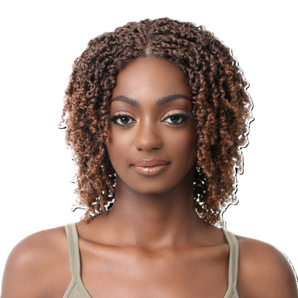 Nutique Premium Synthetic Hd Illuze Lace Wig- Yanky Twist 14"