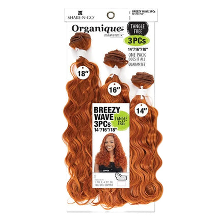 Organique Mastermix Synthetic Weave - Breezy Wave 3pc (14/16/18)