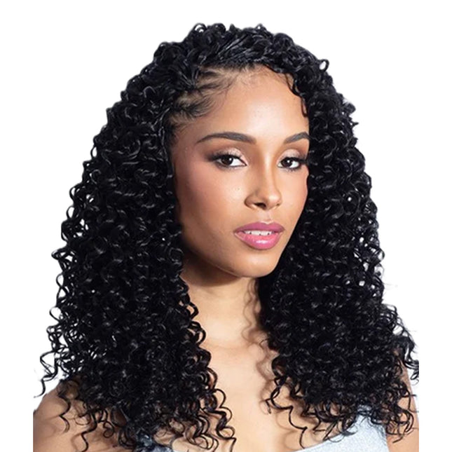 Shake N Go Organique Mastermix Synthetic Feather Crochet- Water Curl 18