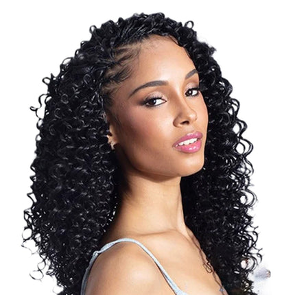 Shake N Go Organique Mastermix Synthetic Feather Crochet- Water Curl 18