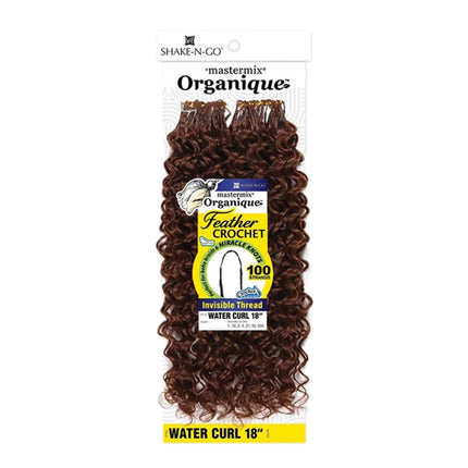 Shake N Go Organique Mastermix Synthetic Feather Crochet- Water Curl 18