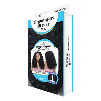 Organique Synthetic Hair U Part Wig - Exotic Deep