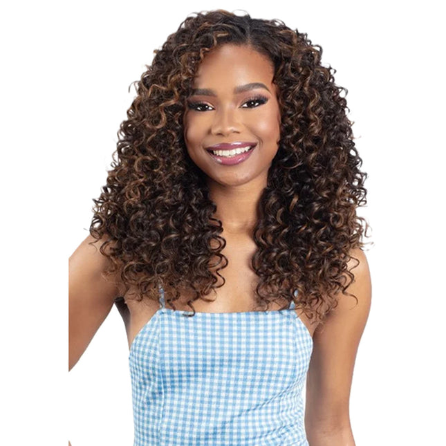Shake N Go Organique Synthetic Weave 3pc- Hawaiian Curl 14-18