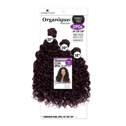 Shake-n-go Organique Hawaiian Curl 3 Pc (18/20/22)