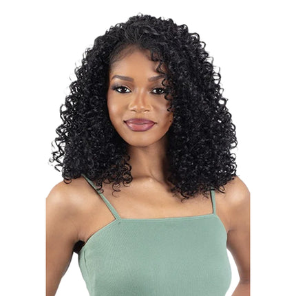 Shake N Go Organique Synthetic Drawstring Full Cap Half Wig- Water Girl