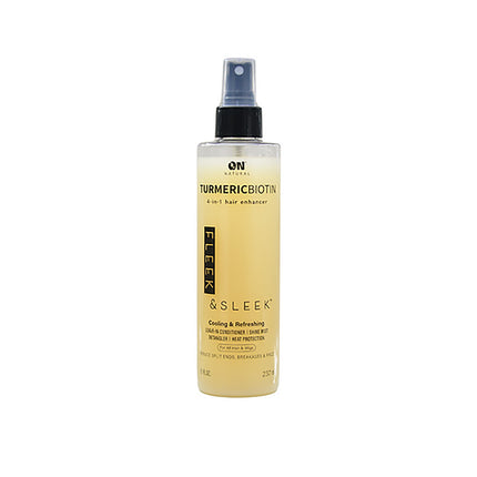 On Natural - Fleek & Sleek 4-in-1 Hair Enhancer [turmeric Biotin] 8oz