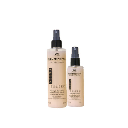 On Natural - Fleek & Sleek 4-in-1 Hair Enhancer [turmeric Biotin] 8oz