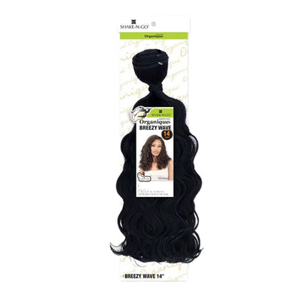 Shake-n-go Organique Synthetic Weave Hair Extension - Breezy Wave 14