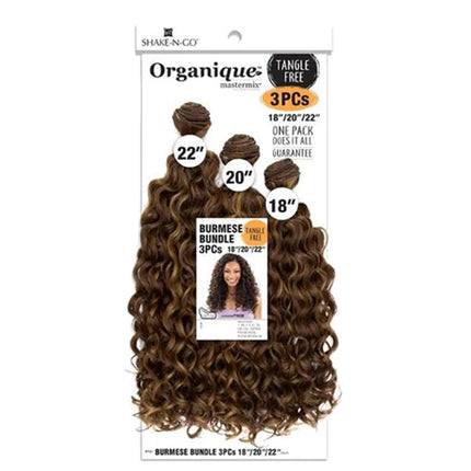 Shake-n-go Organique Burmese Bundle 3 Pc (18/20/22)