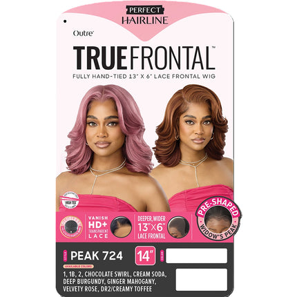 Outre Perfect Hairline True Frontal Lace Front Wig- Peak 724