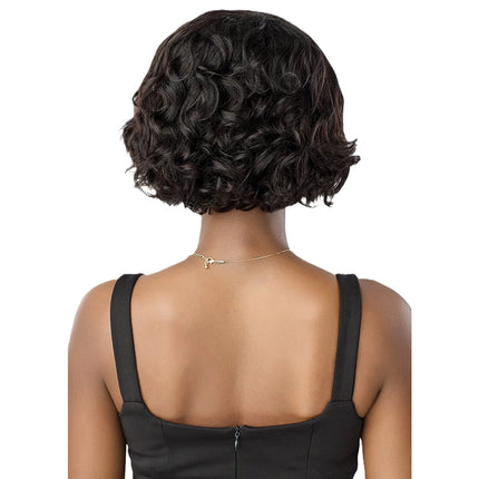 Outre Mytresses Black Lace Frontal Wig 13x5 Human Hair - Body Curl Bob
