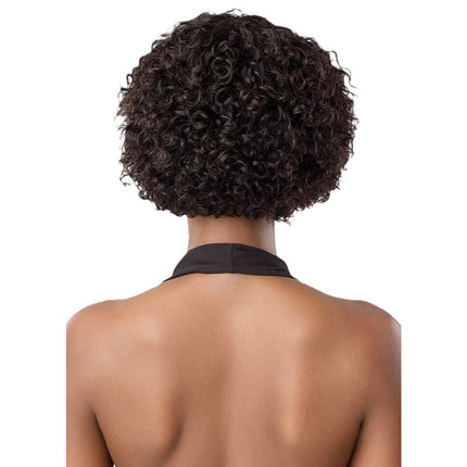 Outre Mytresses Black Lace Frontal Wig 13x5 Human Hair - Natural Curl Bob