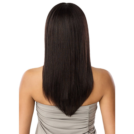 Outre Mytresses Black Lace Frontal Wig 13x5 Human Hair - Straight 20