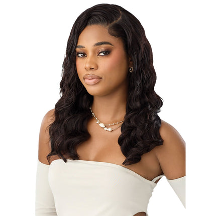 Outre Mytresses Black Lace Frontal Wig 13x5 Human Hair - Virgin Loose Deep 20