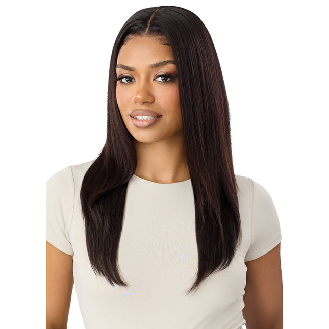 Outre Mytresses Black Lace Frontal Wig 13x5 Human Hair - Virgin Straight 22