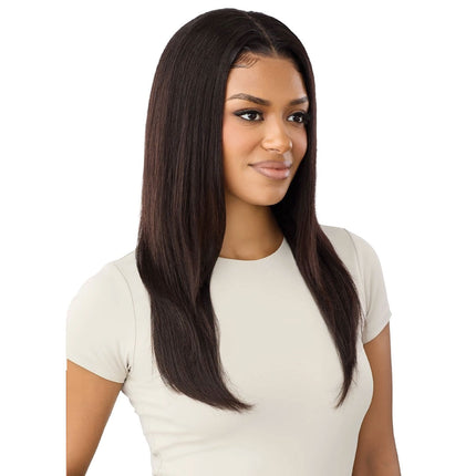 Outre Mytresses Black Lace Frontal Wig 13x5 Human Hair - Virgin Straight 22