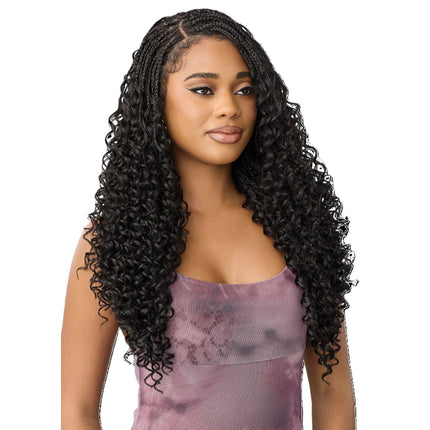 Outre Airtied 100% Fully Hand-tied Wig - Hhb-boho Passion Box Braid 24