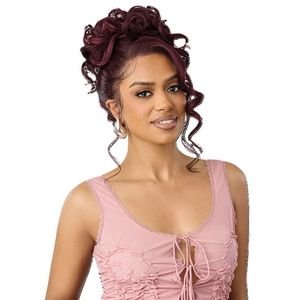 Outre Airtied 100% Fully Hand-tied Wig - Hhb-hollywood Curls 22