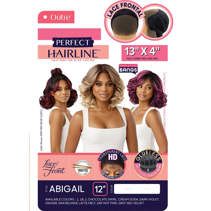 Outre Synthetic Perfect Hairline 13x4 Hd Lace Front Wig - Abigail