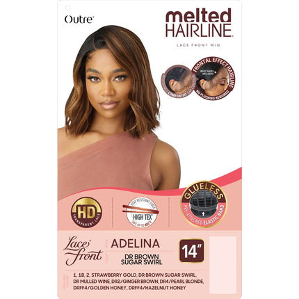 Outre Melted Hairline Synthetic Hd Lace Front Wig - Adelina