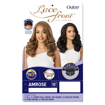 Outre Synthetic Lace Front Wig- Amrose