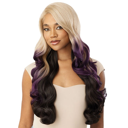 Outre Synthetic Color Bomb Hd Lace Front Wig - Birkley