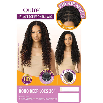 Outre 13x4 Lace Frontal Wig - Boho Deep Locs 26"