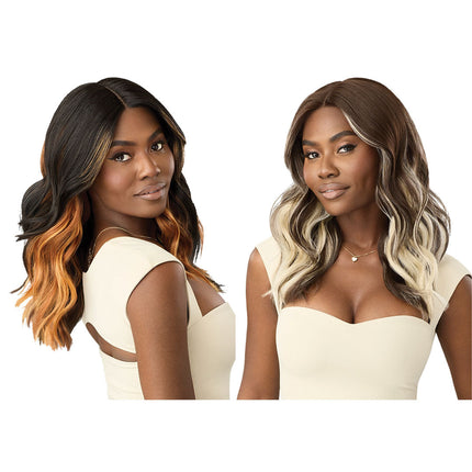 Outre Synthetic Color Bomb Hd Lace Front Wig - Cb101