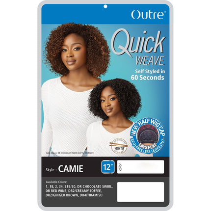 Outre Synthetic Half Wig Quick Weave - Camie