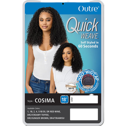 Outre Synthetic Half Wig Quick Weave - Cosima
