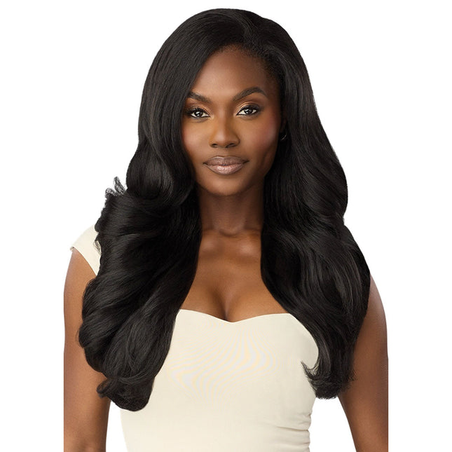 Outre Synthetic Half Wig Quick Weave - Dominican Blowout Waves