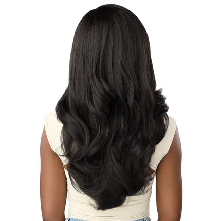 Outre Synthetic Half Wig Quick Weave - Dominican Blowout Waves