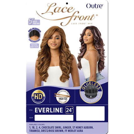 Outre Synthetic Hd Lace Front Wig- Everline